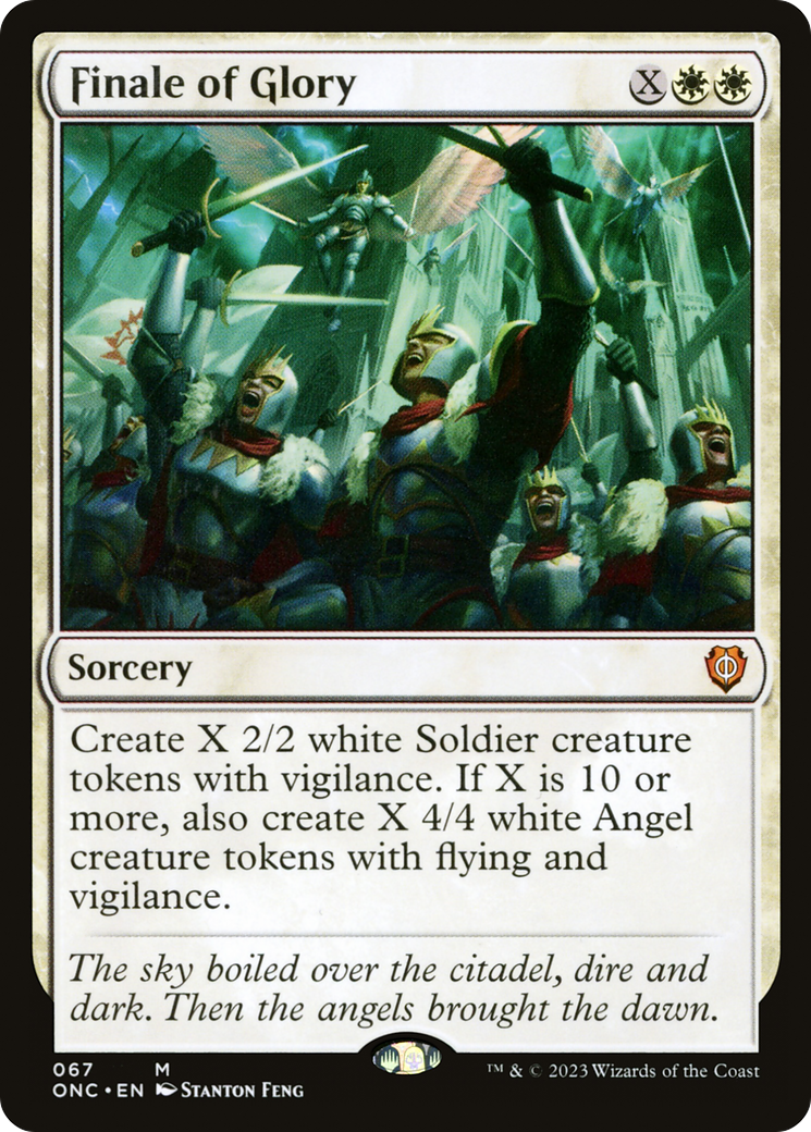 Finale of Glory [Phyrexia: All Will Be One Commander] | North Game Den