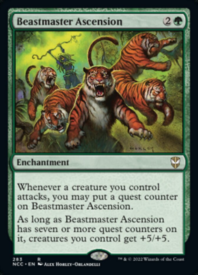 Beastmaster Ascension [Streets of New Capenna Commander] | North Game Den