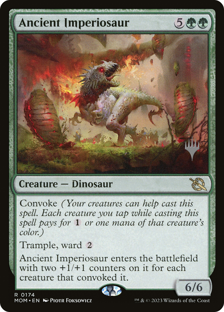 Ancient Imperiosaur (Promo Pack) [March of the Machine Promos] | North Game Den