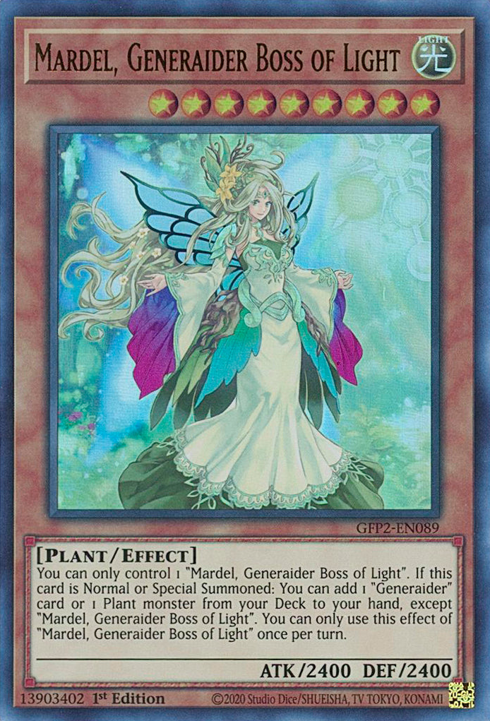 Mardel, Generaider Boss of Light [GFP2-EN089] Ultra Rare | North Game Den