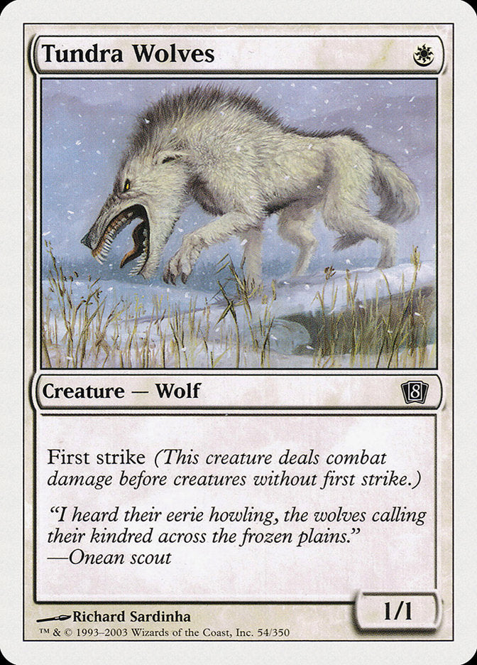 Tundra Wolves [Eighth Edition] | North Game Den