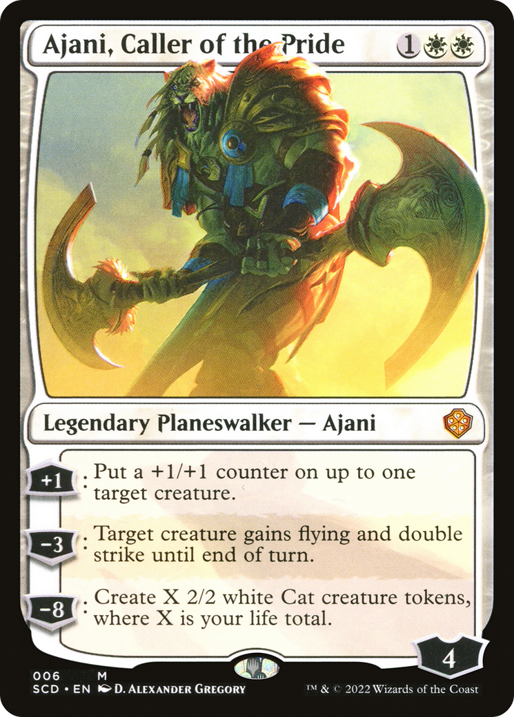 Ajani, Caller of the Pride [Starter Commander Decks] | North Game Den