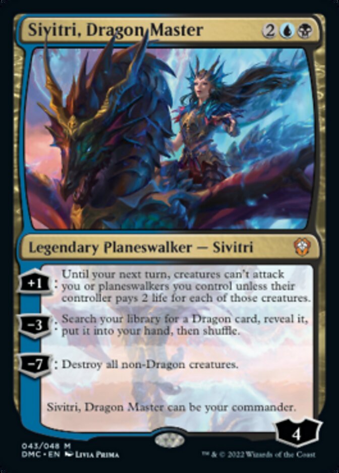 Sivitri, Dragon Master [Dominaria United Commander] | North Game Den
