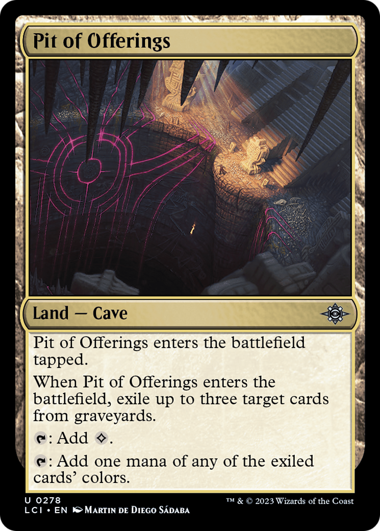 Pit of Offerings [The Lost Caverns of Ixalan] | North Game Den