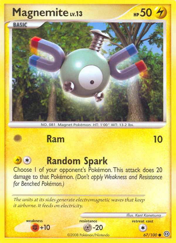 Magnemite (67/100) [Diamond & Pearl: Stormfront] | North Game Den