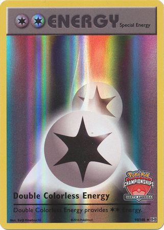 Double Colorless Energy (90/108) (NA International Championship Promo) [XY: Evolutions] | North Game Den