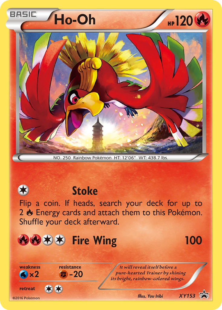 Ho-Oh (XY153) [XY: Black Star Promos] | North Game Den