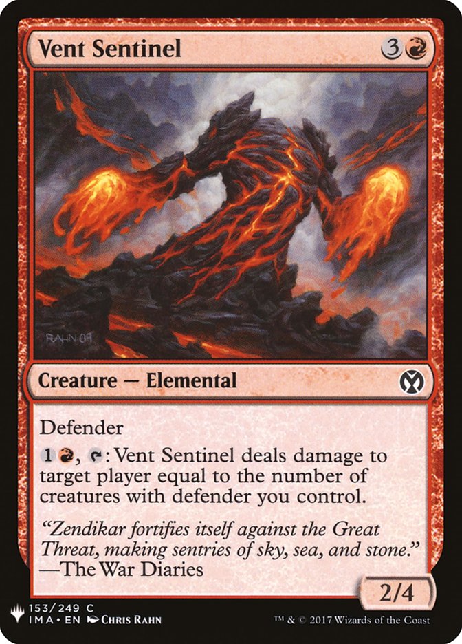 Vent Sentinel [Mystery Booster] | North Game Den