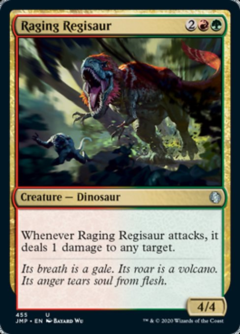 Raging Regisaur [Jumpstart] | North Game Den