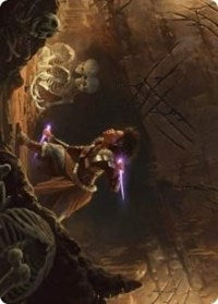 Dogged Pursuit Art Card [Kaldheim: Art Series] | North Game Den