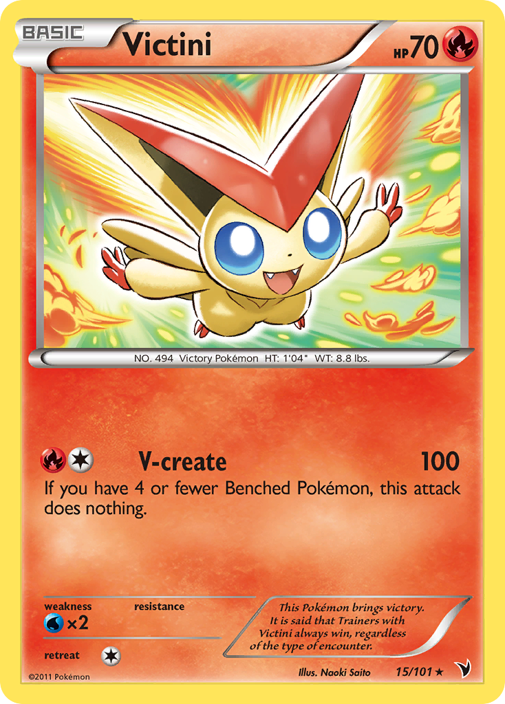 Victini (15/101) [Black & White: Noble Victories] | North Game Den