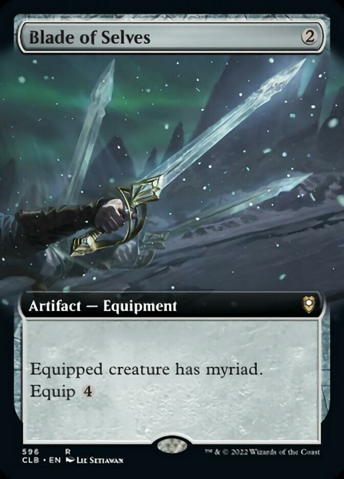 Blade of Selves (Extended Art) [Commander Legends: Battle for Baldur's Gate] | North Game Den