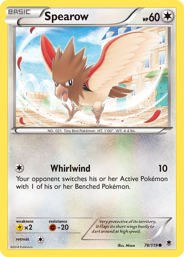 Spearow (78/119) [XY: Phantom Forces] | North Game Den