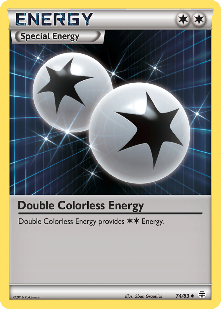 Double Colorless Energy (74/83) [XY: Generations] | North Game Den
