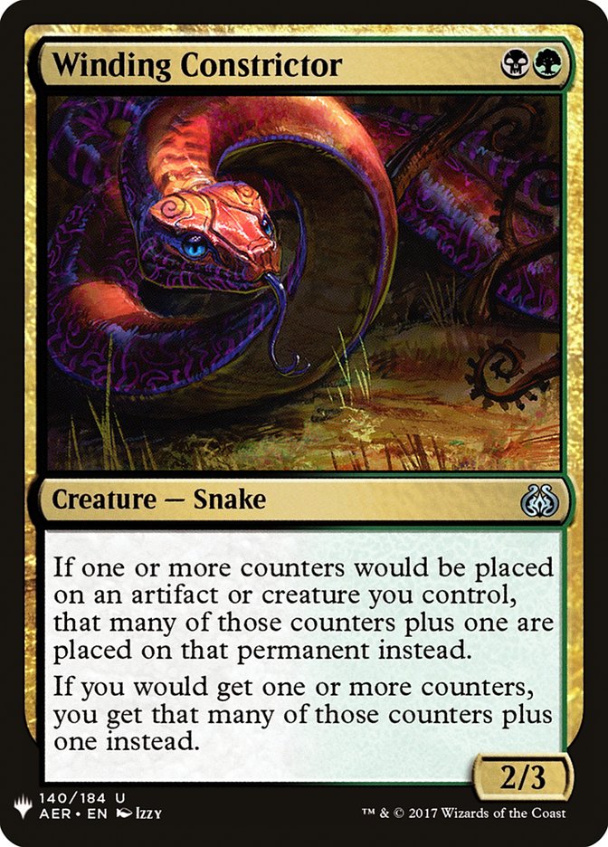 Winding Constrictor [Mystery Booster] | North Game Den