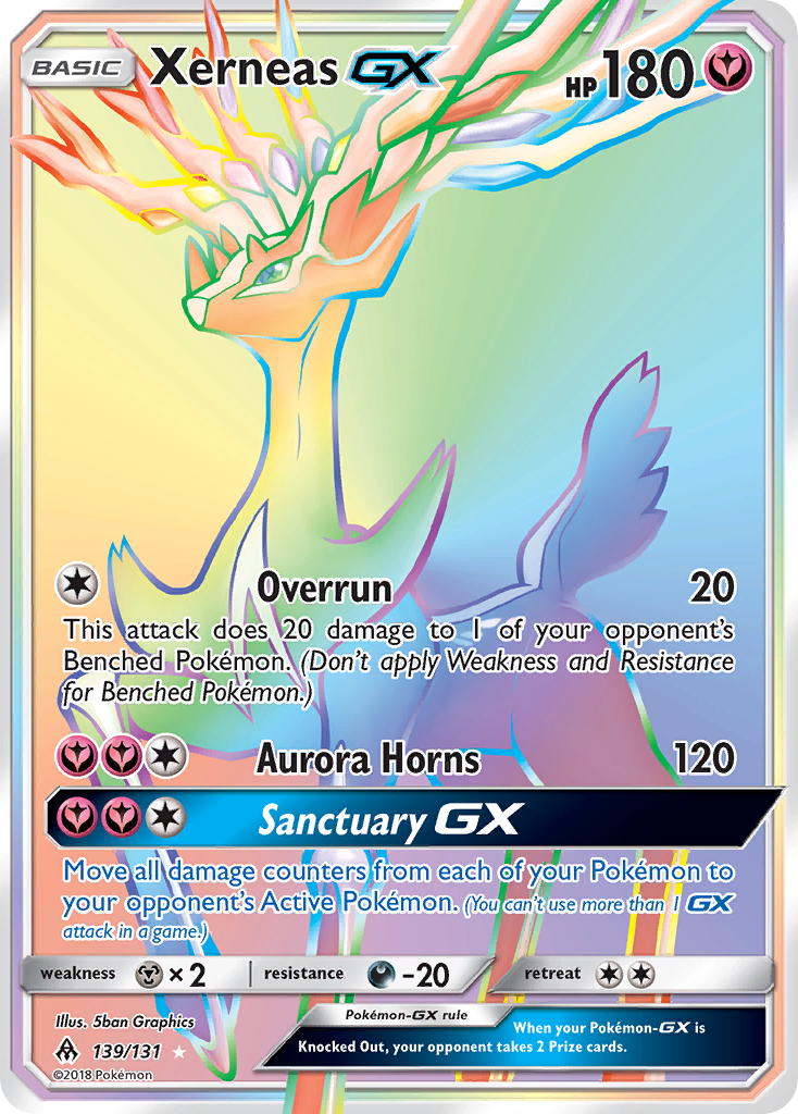 Xerneas GX (139/131) [Sun & Moon: Forbidden Light] | North Game Den