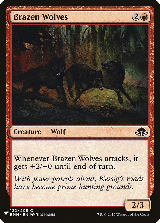 Brazen Wolves [Mystery Booster] | North Game Den
