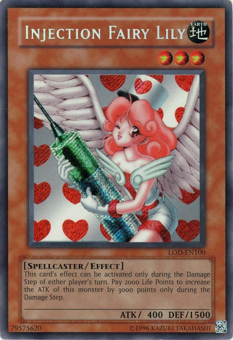 Injection Fairy Lily [LOD-EN100] Secret Rare | North Game Den