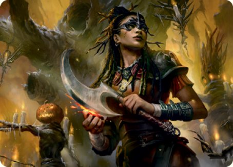 Harvesttide Sentry Art Card [Innistrad: Midnight Hunt Art Series] | North Game Den