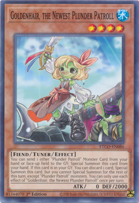 Goldenhair, the Newest Plunder Patroll [ETCO-EN086] Common | North Game Den