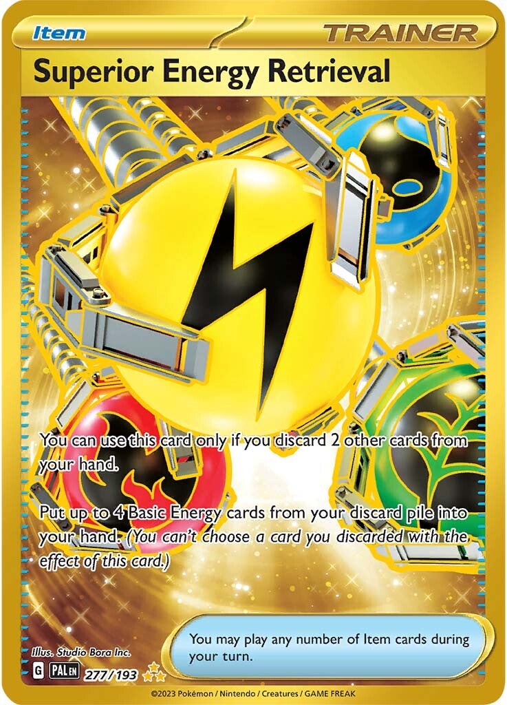 Superior Energy Retrieval (277/193) [Scarlet & Violet: Paldea Evolved] | North Game Den