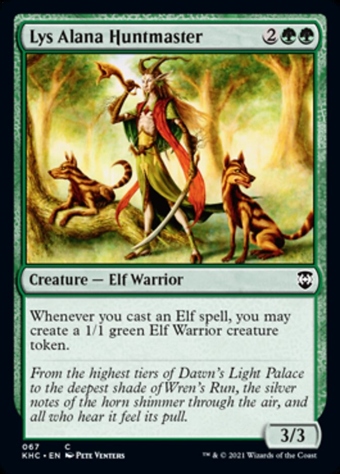 Lys Alana Huntmaster [Kaldheim Commander] | North Game Den