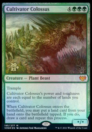 Cultivator Colossus [Innistrad: Crimson Vow Prerelease Promos] | North Game Den