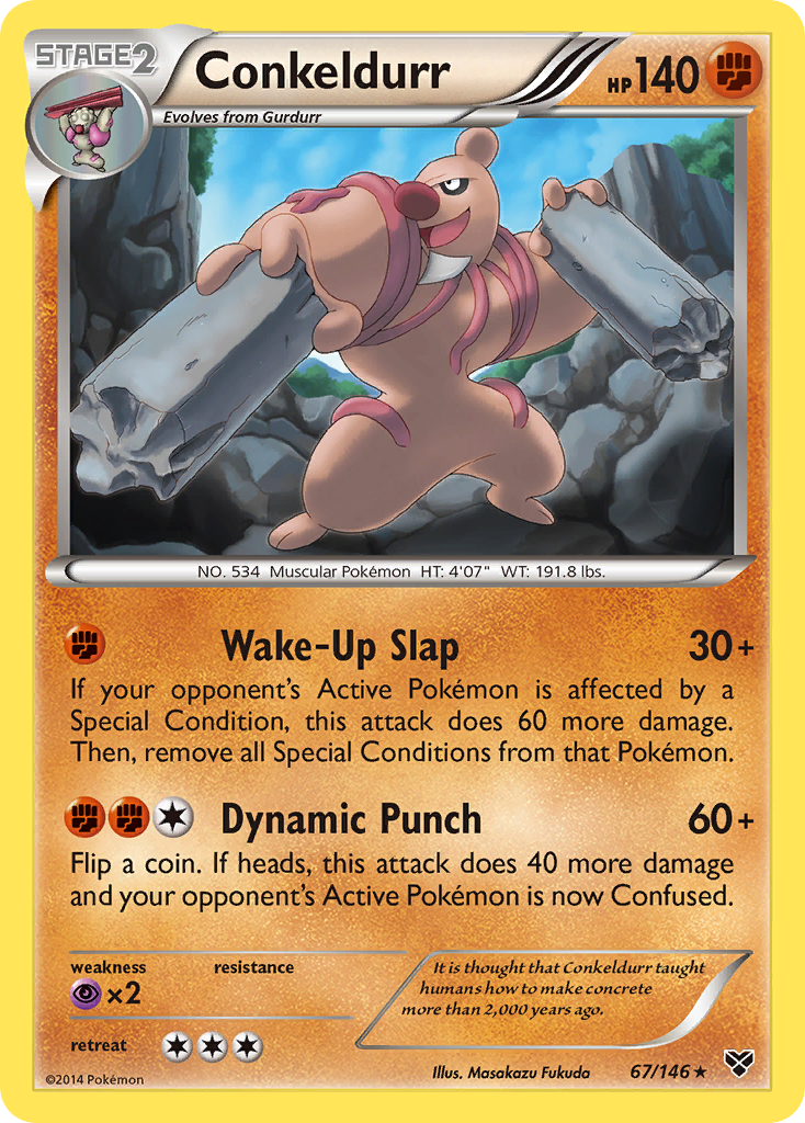 Conkeldurr (67/146) [XY: Base Set] | North Game Den