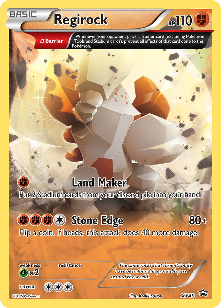 Regirock (XY49) [XY: Black Star Promos] | North Game Den