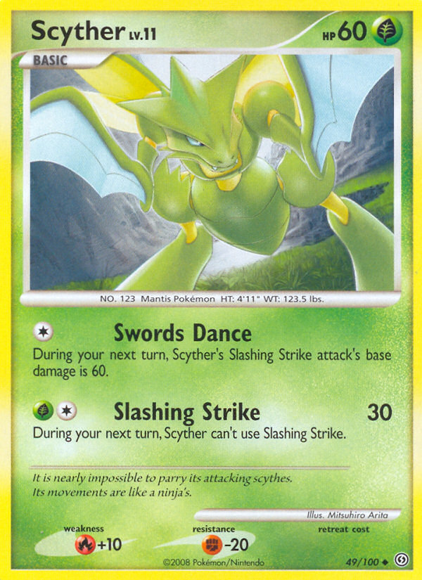 Scyther (49/100) [Diamond & Pearl: Stormfront] | North Game Den