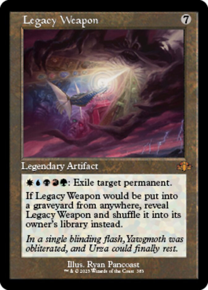 Legacy Weapon (Retro) [Dominaria Remastered] | North Game Den