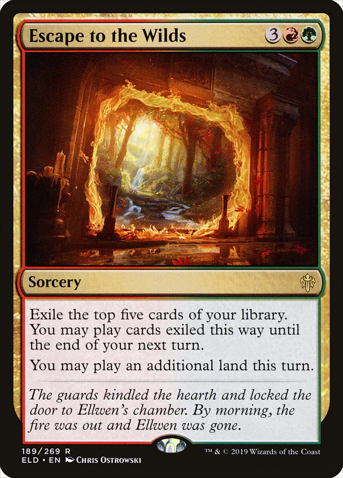Escape to the Wilds [Throne of Eldraine] | North Game Den