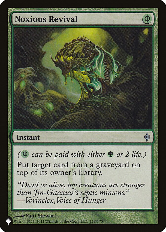 Noxious Revival [The List] | North Game Den