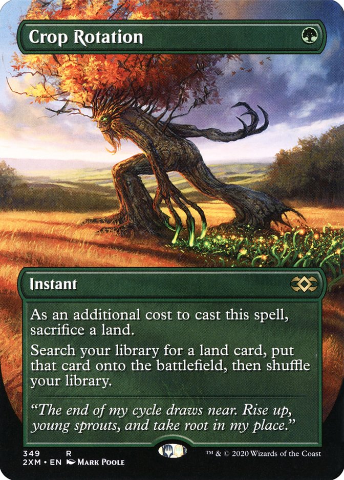 Crop Rotation (Borderless) [Double Masters] | North Game Den