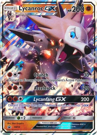 Lycanroc GX (SM14) (Jumbo Card) [Sun & Moon: Black Star Promos] | North Game Den