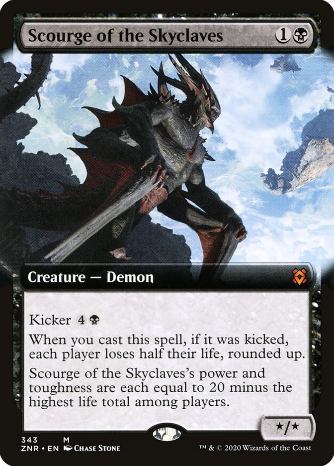 Scourge of the Skyclaves (Extended Art) [Zendikar Rising] | North Game Den