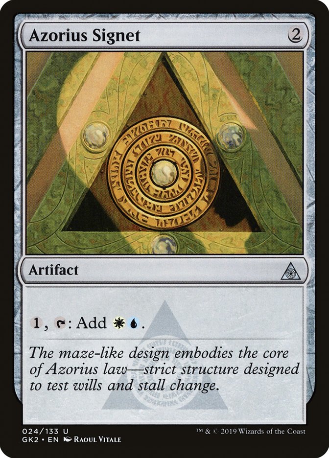 Azorius Signet [Ravnica Allegiance Guild Kit] | North Game Den