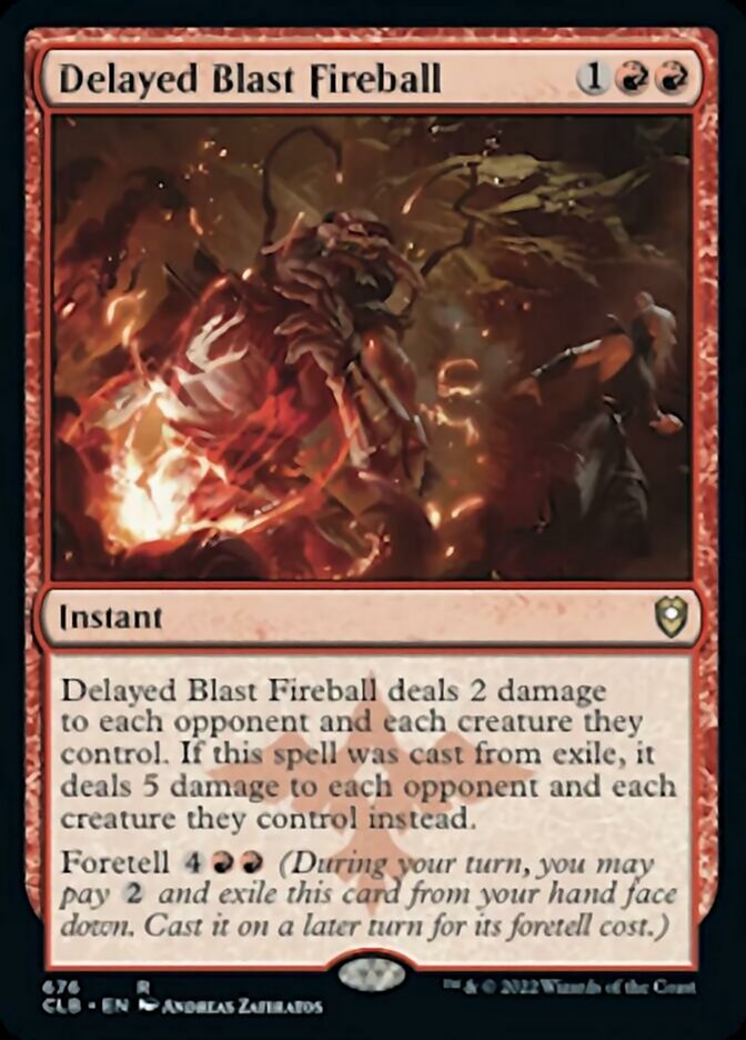 Delayed Blast Fireball [Commander Legends: Battle for Baldur's Gate] | North Game Den