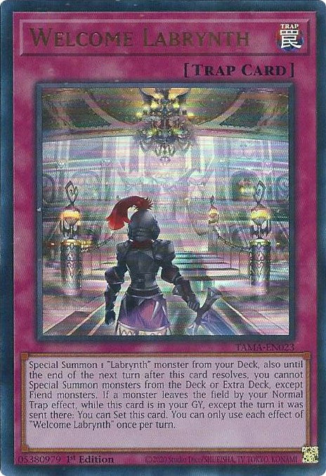 Welcome Labrynth [TAMA-EN023] Ultra Rare | North Game Den
