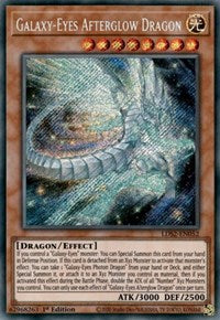 Galaxy-Eyes Afterglow Dragon [LDS2-EN052] Secret Rare | North Game Den