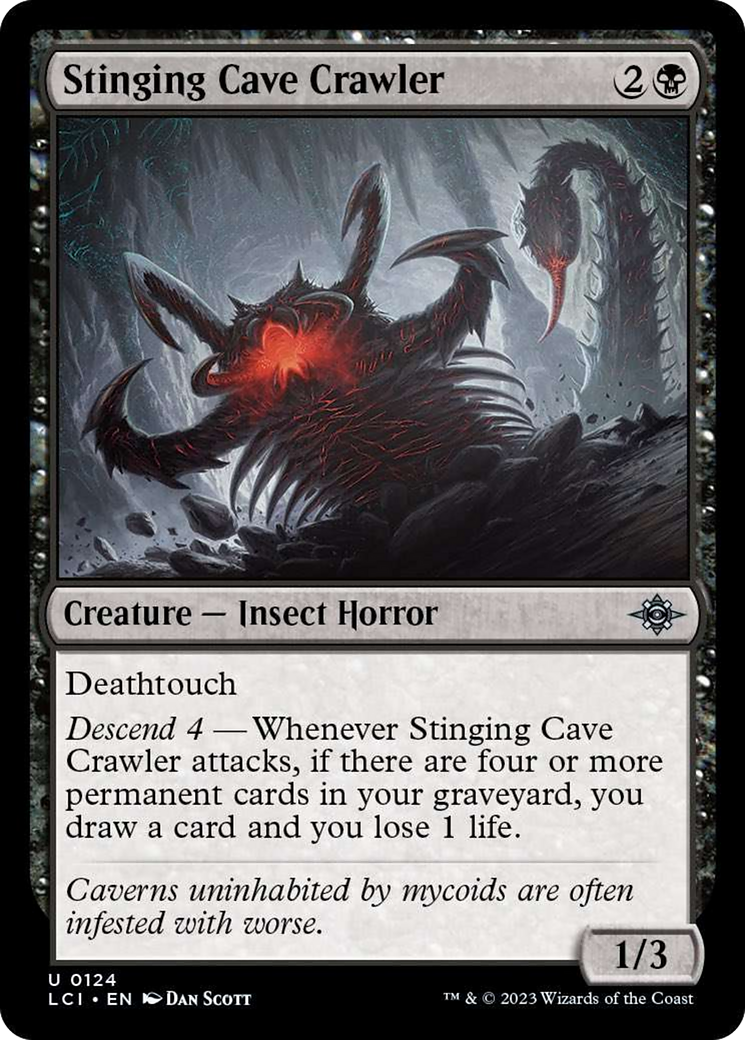 Stinging Cave Crawler [The Lost Caverns of Ixalan] | North Game Den