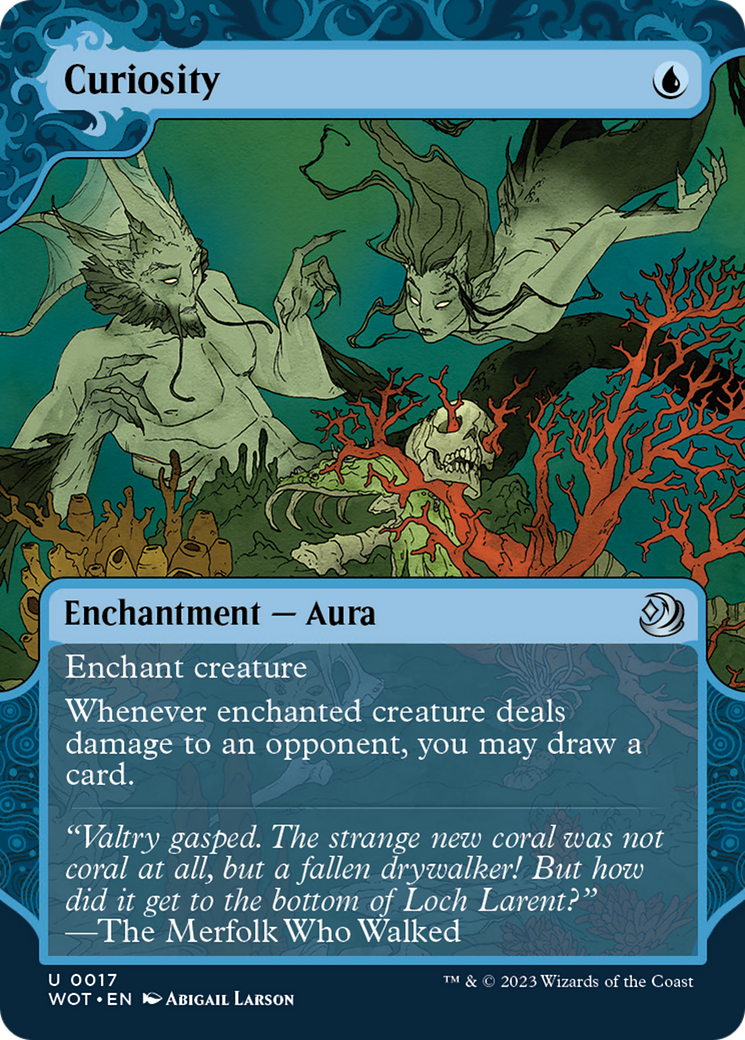 Curiosity [Wilds of Eldraine: Enchanting Tales] | North Game Den