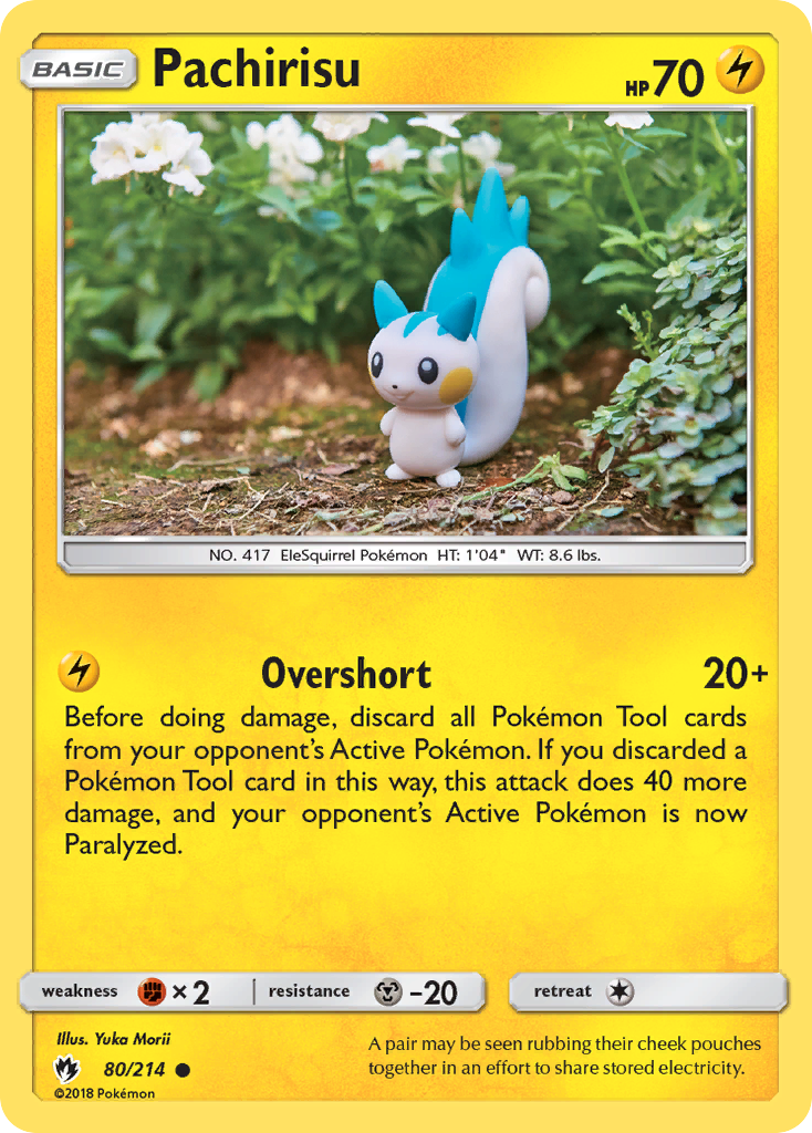 Pachirisu (80/214) [Sun & Moon: Lost Thunder] | North Game Den