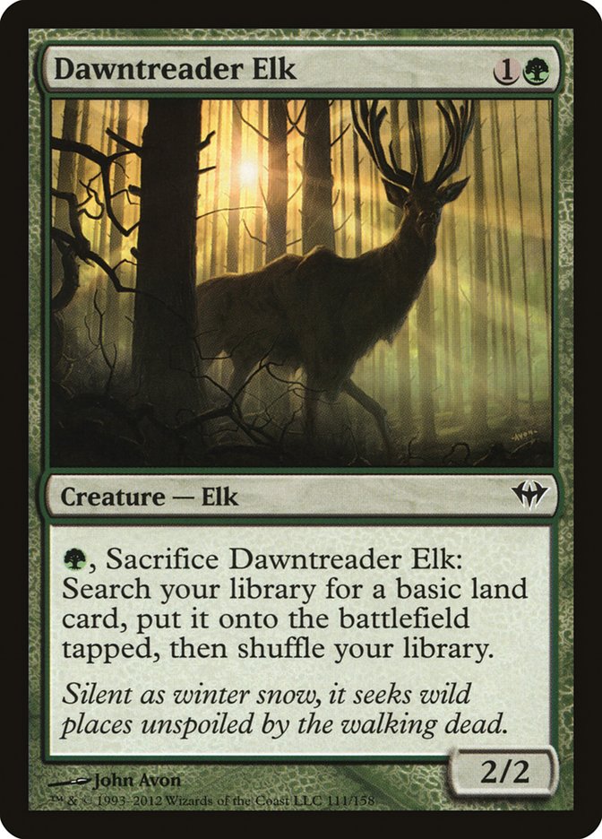 Dawntreader Elk [Dark Ascension] | North Game Den