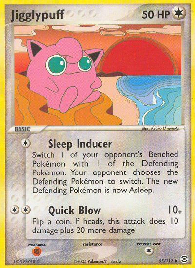 Jigglypuff (65/112) [EX: FireRed & LeafGreen] | North Game Den