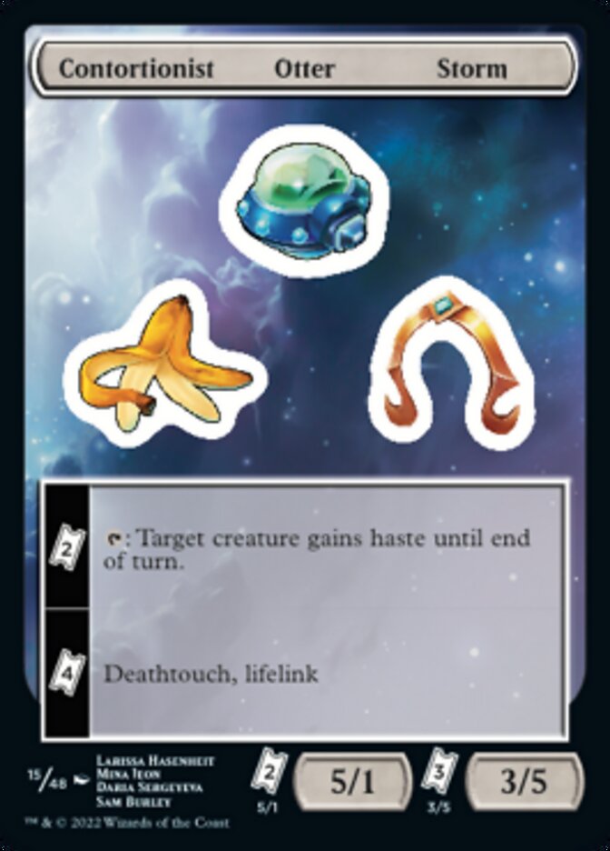 Contortionist Otter Storm [Unfinity Stickers] | North Game Den