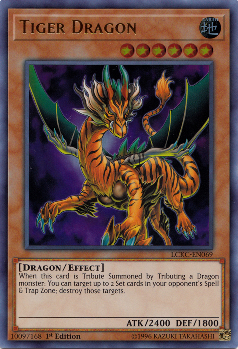 Tiger Dragon [LCKC-EN069] Ultra Rare | North Game Den