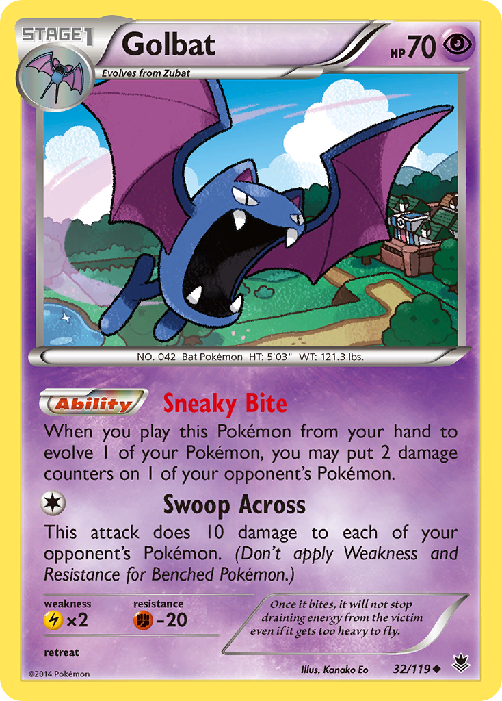 Golbat (32/119) [XY: Phantom Forces] | North Game Den