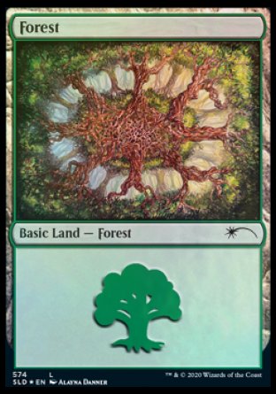 Forest (Plus One) (574) [Secret Lair Drop Promos] | North Game Den