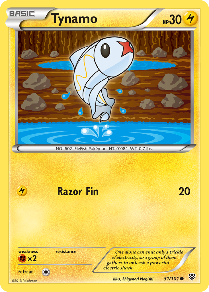 Tynamo (31/101) [Black & White: Plasma Blast] | North Game Den